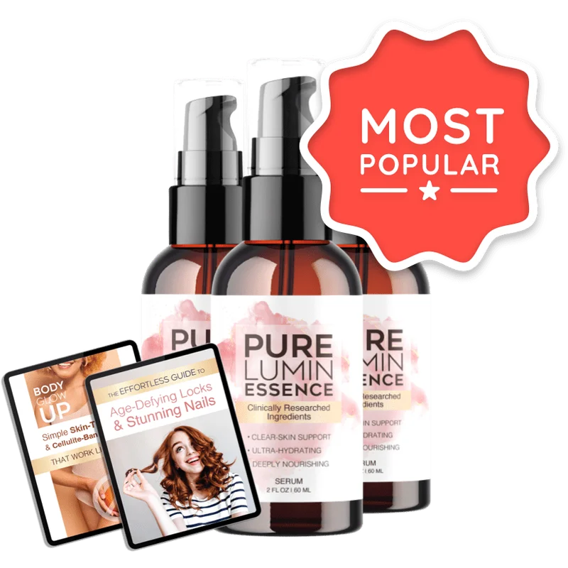 PureLumin Essence Beauty Health — 3 Bottle / 90 Day Pack
